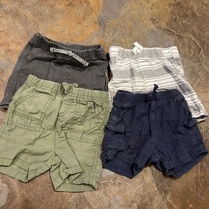 Lot baby boy shorts size 18 months 18m jumping beans toddler boy shorts